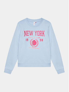 Vero Moda Girl Vero Moda Girl Felpa 10291208 Celeste Regular Fit