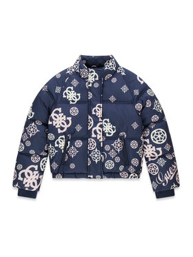 Guess Guess Winterjacke J6BL23 W4113 Dunkelblau Regular Fit