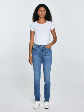 BIG STAR BIG STAR Jeansy KATRINA HIGH WAIST Niebieski Slim Fit