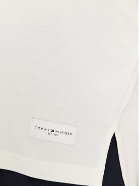 Tommy Hilfiger T-shirt UW0UW05190 Écru Oversize