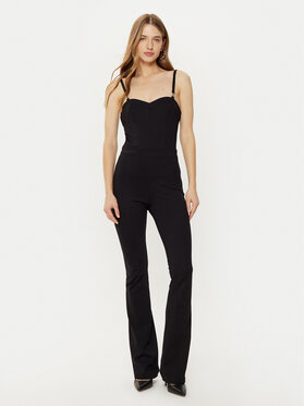 Guess Guess Jumpsuit W5RD90 KCMU2 Schwarz Slim Fit