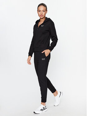 EA7 Emporio Armani EA7 Emporio Armani Trenerka 6RTV65 TJQLZ 1200 Crna Regular Fit