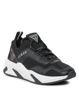 Guess Guess Sneakersy Geniver FL6GVN FAB12 Czarny