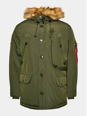 Alpha Industries Alpha Industries Polar AI.123144-257-3XL Zielony Parka Fit