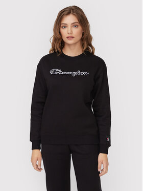 Champion Champion Суитшърт Tonal Emroidery 115478 Черен Relaxed Fit