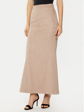 Guess Guess Fustă maxi W5RD51 WE0L0 Bej Regular Fit
