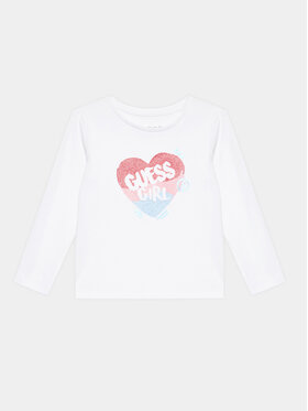 Guess Guess Blúzka K3YI03 K6YW4 Biela Regular Fit