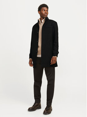 Μάλλινο παλτό Jack & Jones φωτογραφία