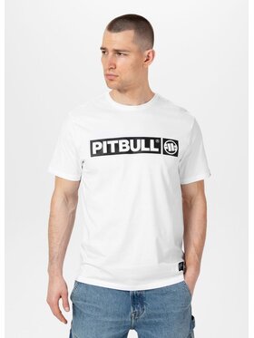 PITBULL PITBULL T-Shirt Koszulka Biały Regular Fit
