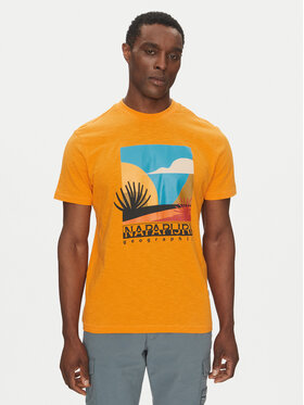 Napapijri Napapijri T-Shirt S-Arbia NP0A4IE3 Πορτοκαλί Regular Fit