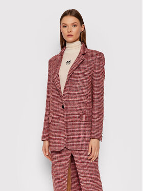 PINKO Pinko Marynarka Bishop 1G16UZ 8571 Różowy Regular Fit