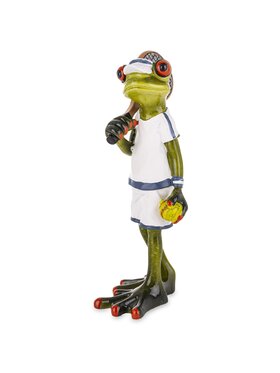 MIAhome MIAhome Figurka żabka FROGG-2 tenisistka Zielony