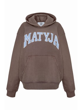Magda Matyja Magda Matyja Bluza Rancho Hoodie Brązowy Oversize