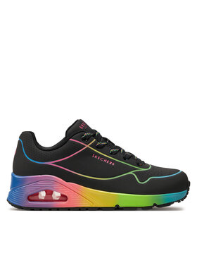 Skechers Skechers Sportcipők Uno Pop Of Sunshine 155148/BKMT Fekete