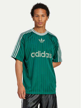 adidas adidas Marškinėliai adicolor JP1028 Žalia Loose Fit