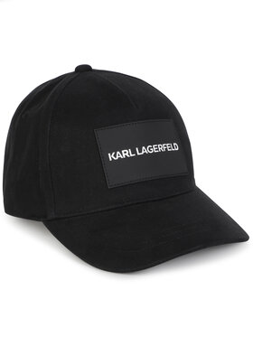 KARL LAGERFELD KARL LAGERFELD Czapka z daszkiem Z21033 Czarny