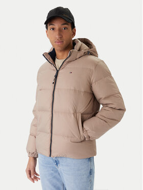 Tommy Jeans Tommy Jeans Пухено яке Essential DM0DM19786 Бежов Regular Fit