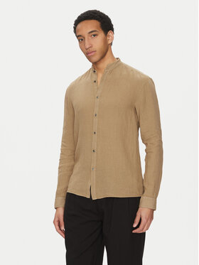 HUGO HUGO Сорочка Elvory 50490740 Бежевий Slim Fit