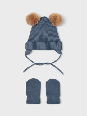 NAME IT NAME IT Set di Cappello e Guanti 13206459 Blu