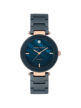 Anne Klein Anne Klein Zegarek AK-1018RGNV Niebieski