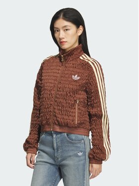 adidas adidas Bluza SMOKED Brązowy Regular Fit