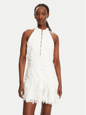 BARDOT BARDOT Rochie cocktail Remy 59845DB Alb Slim Fit