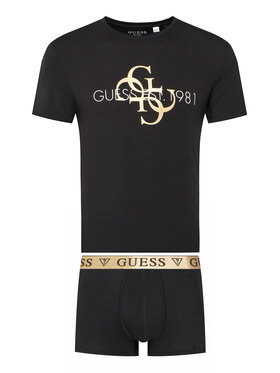 Guess Guess Souprava spodního prádla U5BG94 K6YW1 Černá