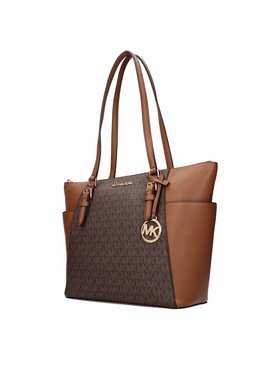 Michael Kors Michael Kors Torebka Brown Leather Shoulder Brązowy