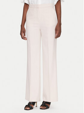 Morgan Morgan Pantaloni din material 251-PVIVI.F M Écru Regular Fit