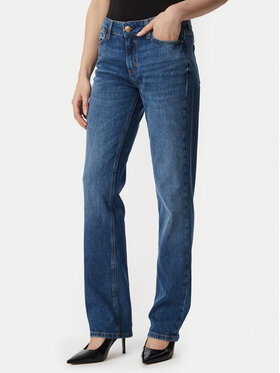 Guess Guess Blugi W6YAJD D1655 Albastru Straight Leg