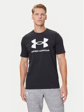 Under Armour Under Armour Футболка Ua Sportstyle Logo Update Ss 1382911-001 Чорний Loose Fit