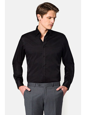 Lancerto Lancerto Koszula Blackburn KO051218000133 Czarny Regular Fit