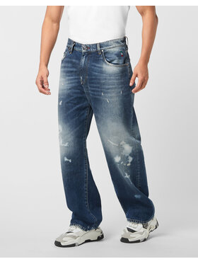 PHILIPP PLEIN PHILIPP PLEIN Jeansy 25915 Niebieski Loose Fit