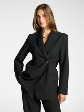 Elena Mirò Elena Mirò Marynarka Q009Z000001N033 Czarny Regular Fit