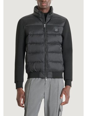 Antony Morato Antony Morato Płaszcz STUTTGART SLIM FIT Czarny Slim Fit