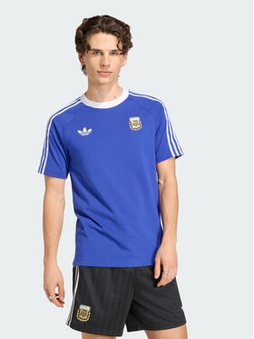 adidas adidas Koszulka techniczna 162135 Niebieski jasny Slim Fit