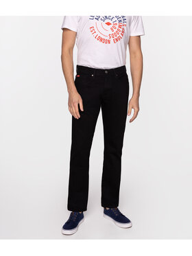 Lee Cooper Lee Cooper Jeansy LC7504 1900 Czarny Tapered Fit