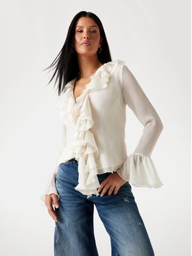 Guess Guess Top 175751 Biały Classic Fit