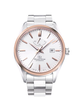 Orient Star Orient Star Zegarek RE-AU0401S00B Srebrny