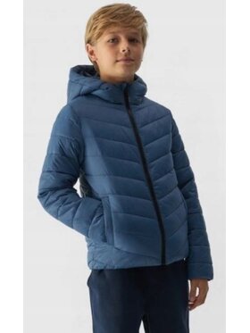4F 4F Giubbotto piumino 4FJWAW24TDJAM460-32S Blu scuro Regular Fit