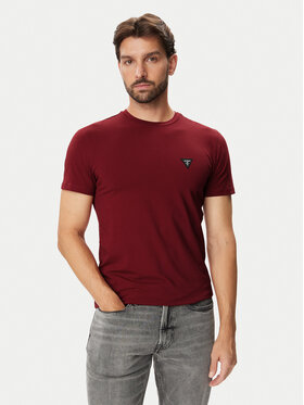 Guess Guess Футболка U6BM01 K5385 Бордовий Regular Fit