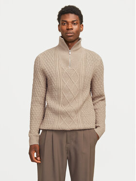 Jack&Jones Jack&Jones Kampsun Blunorth 12261780 Beež Regular Fit