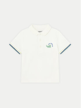 Mayoral Mayoral Tricou polo 1106 Alb Regular Fit