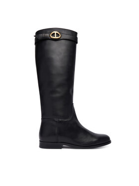 TWINSET TWINSET Botine 252TCP19C Negru