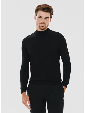 Pako Lorente Pako Lorente Sweter P24WF-2X-019 Czarny Classic Fit
