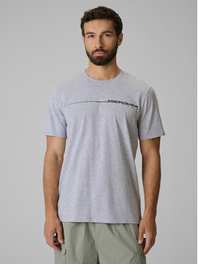 4F 4F T-Shirt BRAND CODE Szary jasny Regular Fit