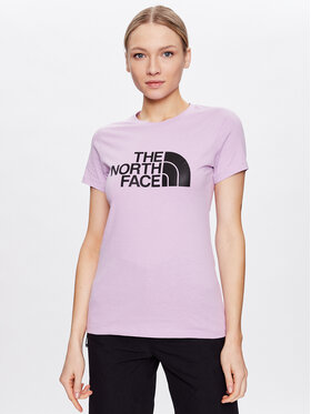 The North Face The North Face T-krekls Easy NF0A4T1Q Violets Regular Fit
