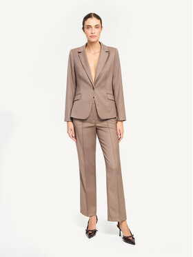 KMX KMX Marynarka 107760005 Brązowy Fitted Fit