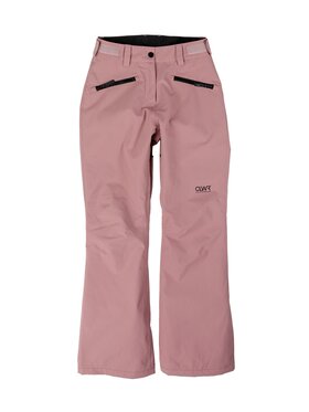 Colourwear Colourwear Spodnie narciarskie Spodnie narciarskie damskie Colourwear Cork Różowy Relaxed Fit
