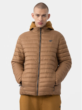 4F 4F Geacă 4FAW23TDJAM239 Maro Regular Fit